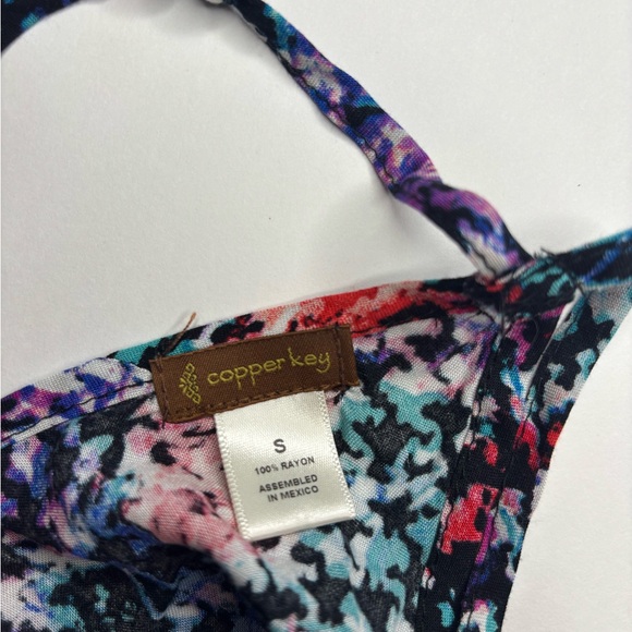 Copper Key Colorful Patterned Jumpsuit - Picture 3 of 3